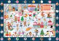 Mein Wimmel-Adventskalender: Fröhliches Schlittschuhlaufen