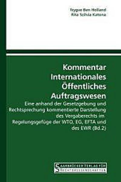 Kommentar Internationales Öffentliches Auftragswesen