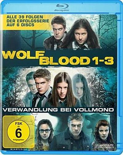 Wolfblood - Verwandlung bei Vollmond. Staffel.1-3, 6 Blu-rays