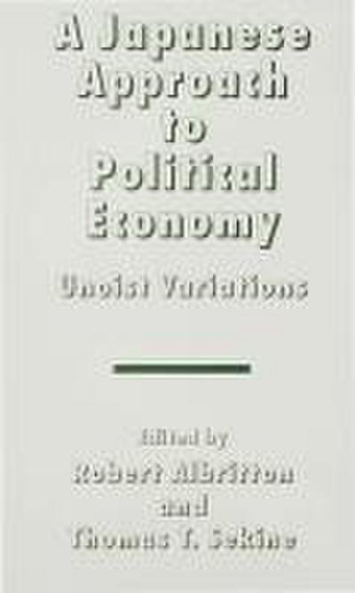 A Japanese Approach to Political Economy