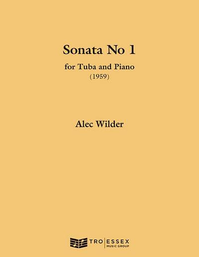 Wilder, A: Sonata for Tuba and Piano (1959)