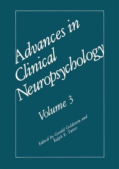 Advances in Clinical Neuropsychology