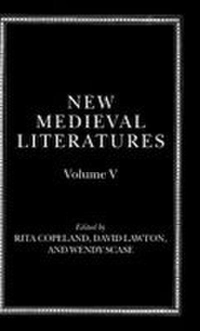 New Medieval Literatures