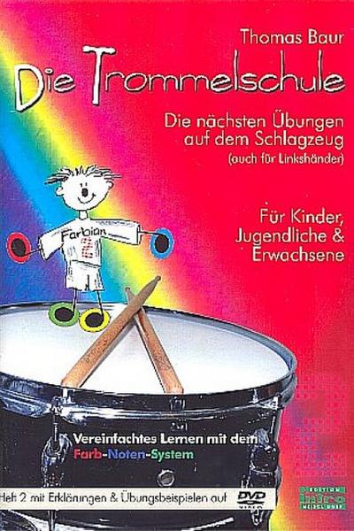 Die Trommelschule Band 2 (+DVD)für Schlagzeug