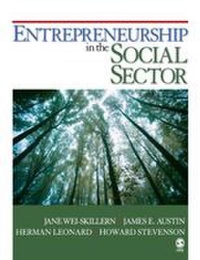 Entrepreneurship in the Social Sector