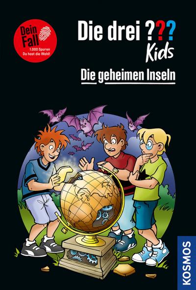 Die drei ??? Kids Dein Fall, Die geheimen Inseln: 1.000 Spuren. Du hast die Wahl! Ein Mitmach-Fall zum Rätseln und Knobeln für Kinder ab 8 Jahren, die hier zum vierten Detektiv werden.