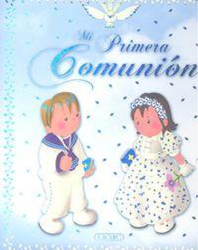 Mi primera comunión (azul)