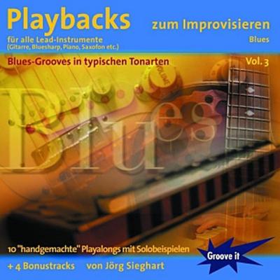 Playbacks zum Improvisieren. Vol.3, 1 Audio-CD