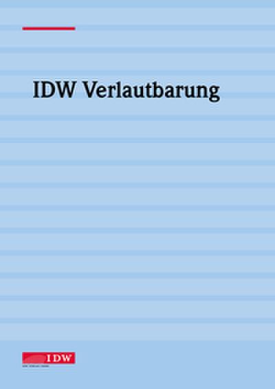 IDW Standard: Beurteilung der Angemessenheit börsenkursbasierter Kompensationen (IDW S 17)