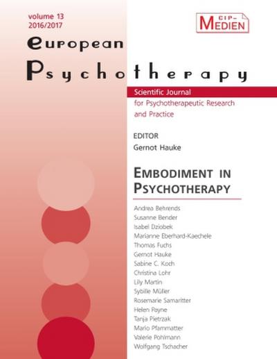 European Psychotherapy 2016/2017