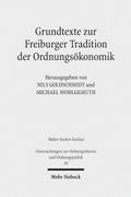 Grundtexte zur Freiburger Tradition der Ordnungsök