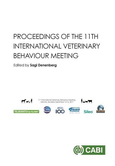 Proceedings of the 11th International Veterinary Behaviour Meeting