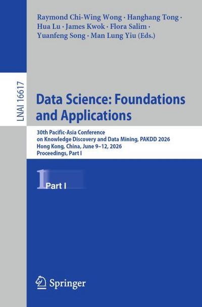 Data Science: Foundations and Applications