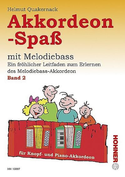 Akkordeonspaß mit Melodiebass Band 2