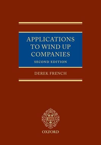 Applications to Wind Up Companies