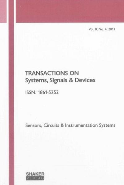 Transactions on Systems, Signals and Devices Vol.8, No.4