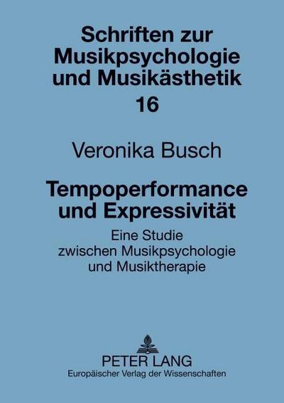 Tempoperformance und Expressivität