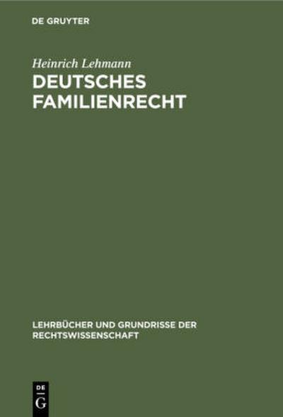 Deutsches Familienrecht