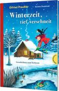 Winterzeit, tief verschneit