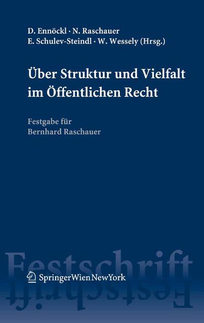 Über Struktur und Vielfalt im Öffentlichen Recht