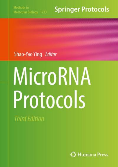 MicroRNA Protocols