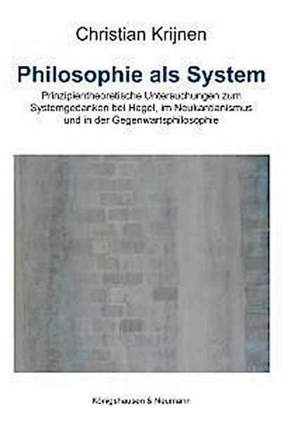 Philosophie als System