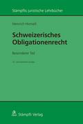 Schweizerisches Obligationenrecht. Besonderer Teil