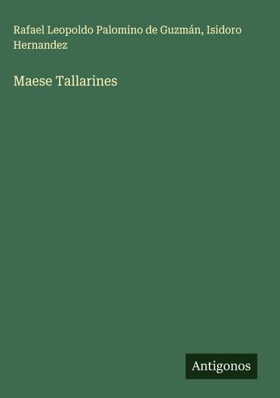 Maese Tallarines