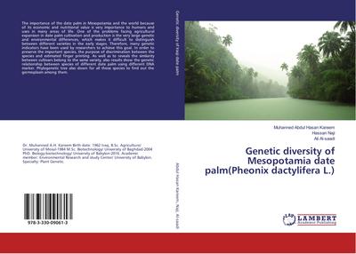 Genetic diversity of Mesopotamia date palm(Pheonix dactylifera L.)
