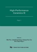 High-Performance Ceramics III