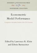 Econometric Model Performance