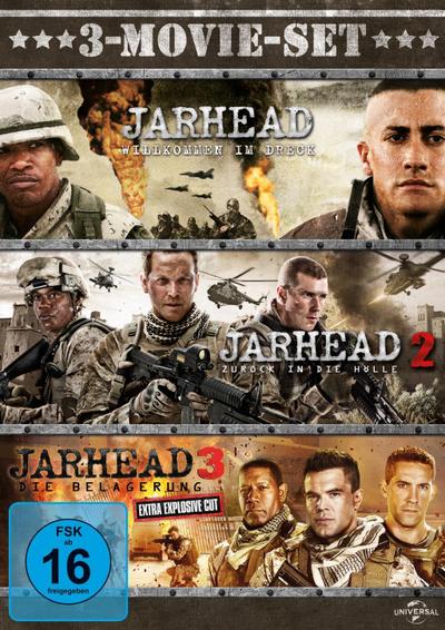 Jarhead  1-3 (DVD) 3Disc Min: 300/DD5.1/WS