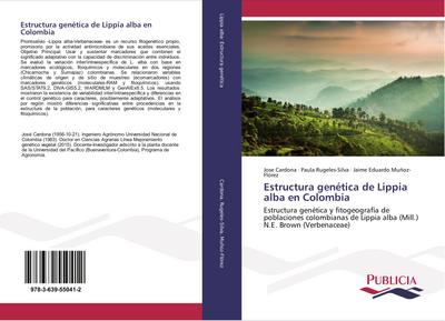 Estructura genética de Lippia alba en Colombia