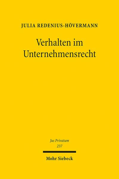 Verhalten im Unternehmensrecht