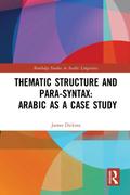Thematic Structure and Para-Syntax