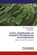 Invitro solubilisation of inorganic Phosphate by microorganisms