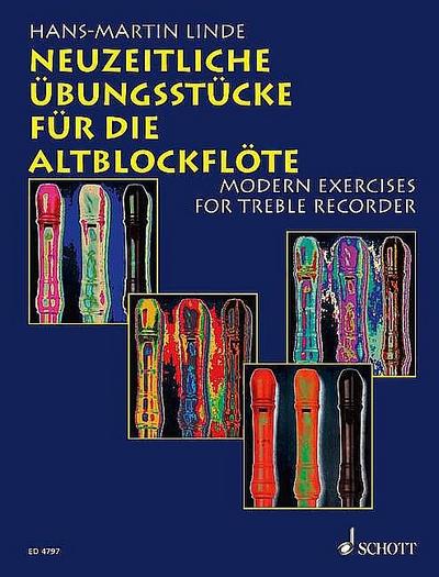 Neuzeitliche Übungsstücke für die Altblockflöte