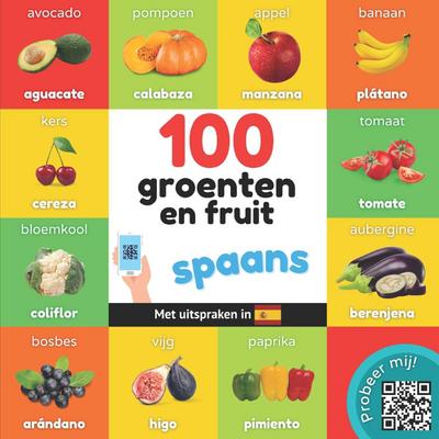 100 groenten en fruit in spaans