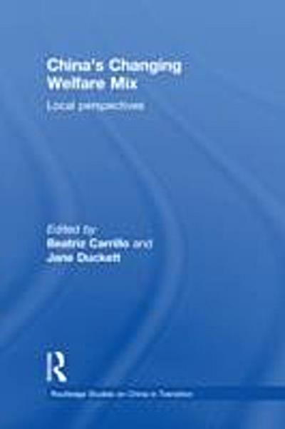 China’s Changing Welfare Mix