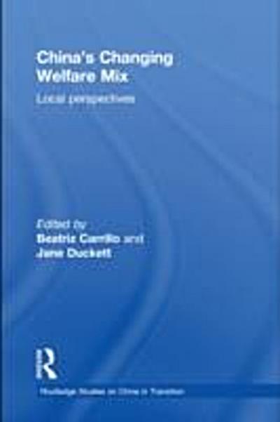 China’s Changing Welfare Mix