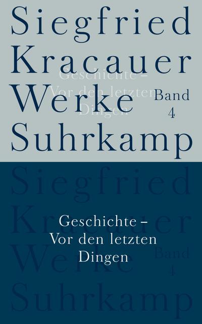 Werke Geschichte - Vor den letzten Dingen