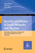 Security and Privacy in Social Networks and Big Data