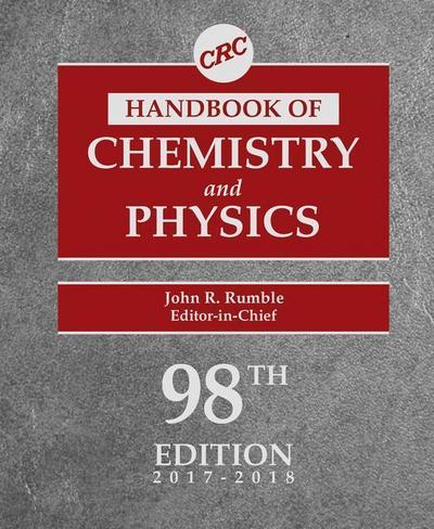 CRC Handbook of Chemistry and Physics, 98th Edition - Herausgeber