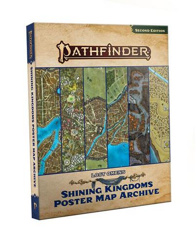 Pathfinder Lost Omens Shining Kingdoms Poster Map Archive (P2)