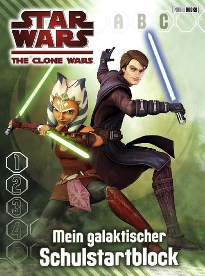 Star Wars The Clone Wars - Mein galaktischer Schulstartblock
