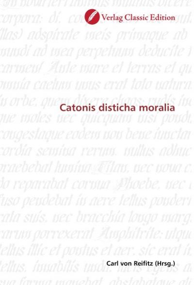 Catonis disticha moralia