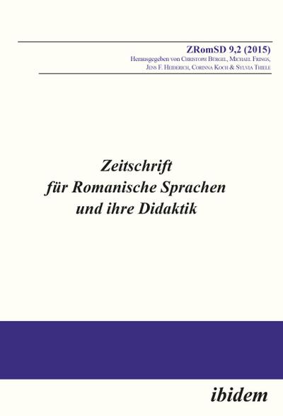 Zeitschrift für Romanische Sprachen und ihre Didaktik / Zeitschrift für Romanische Sprachen und ihre Didaktik