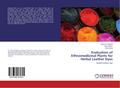 Evaluation of Ethnomedicinal Plants for Herbal Leather Dyes