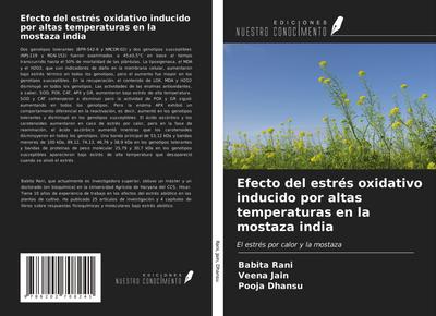 Efecto del estrés oxidativo inducido por altas temperaturas en la mostaza india