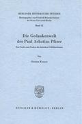 Die Gedankenwelt des Paul Achatius Pfizer.